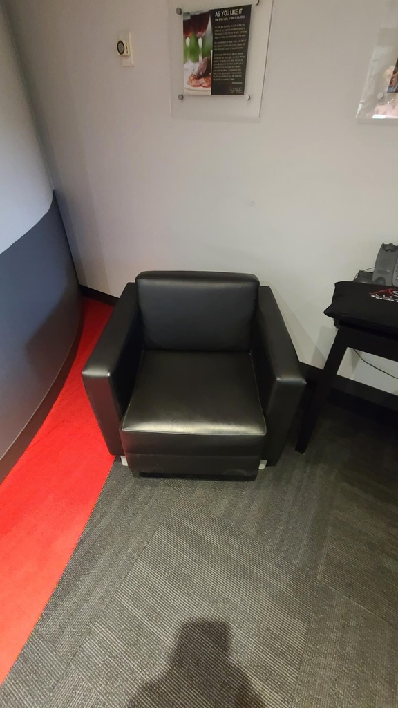 Leather Lobby Chair