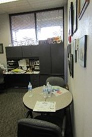 Table with 4 Prong Base (36"D)