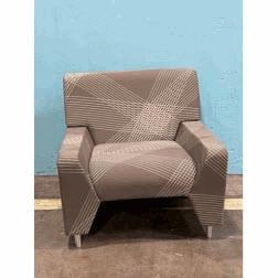 MYLL4L - GREY MyWay Low Arms Lounge Chair, 4 - Legs(33Wx33Dx29.50Hx19SH)
