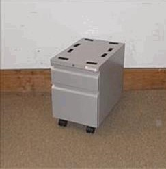 PM119-232B - Essentials Mobile Pedestal, BF, Beveled Pull (15Wx22.88Dx22.5H)