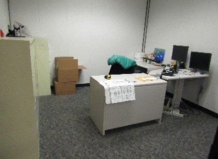 Corner Sit Stand Electric Desk (45x24)