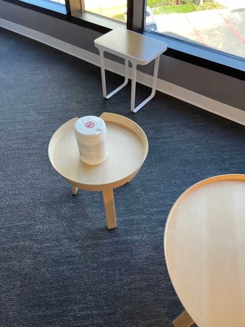 Wood Coffee Table (18")