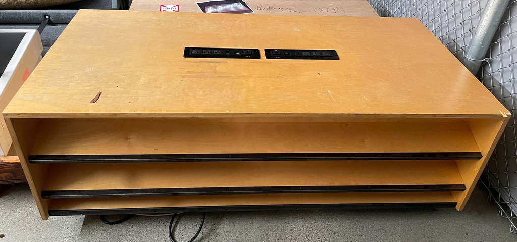 Large Coffee Table w/ Outlets