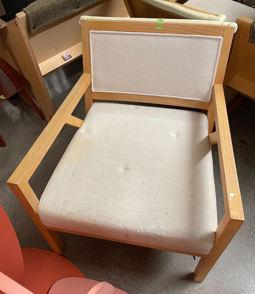 White Lounge Chair