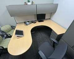 H 28 X W 72 X D 96 U-Shape Desk (RR)