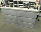 3 Drawer File Cabinet w Top (W 72 X D 18 X H 41)