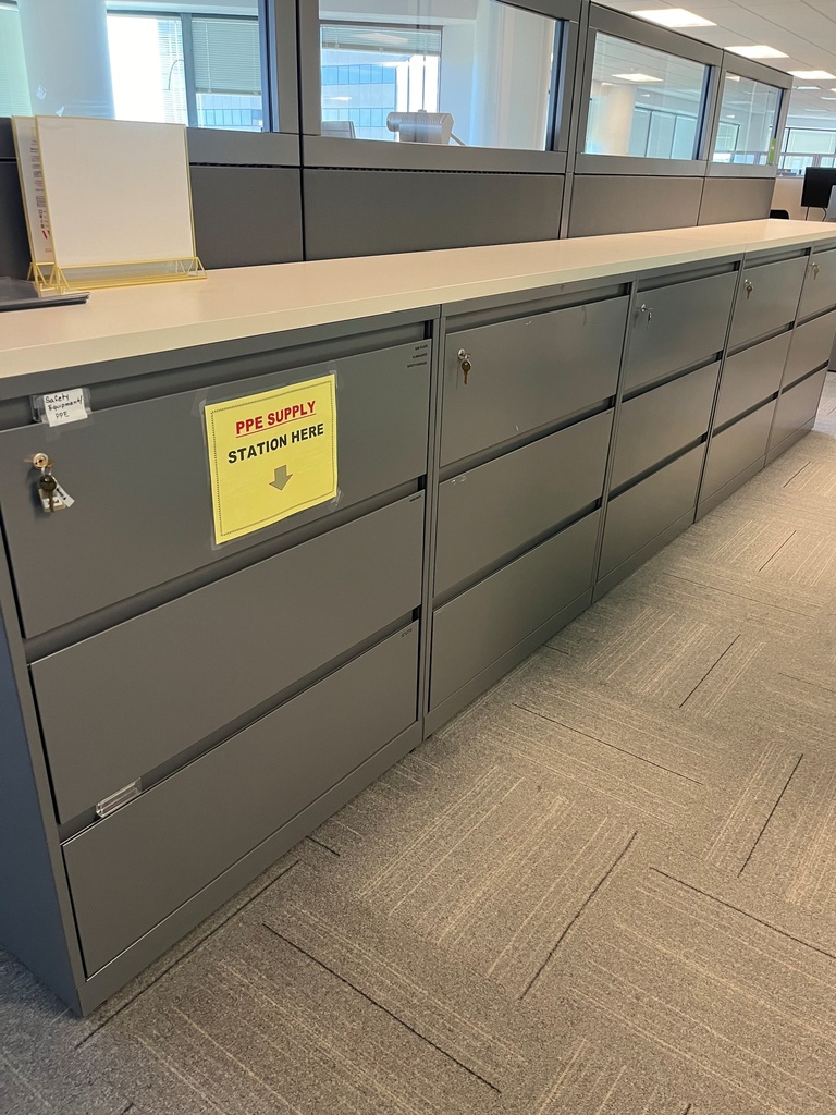 LATERAL FILE - SHARED TOP (3 FILES)