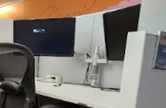 Dual monitor arms