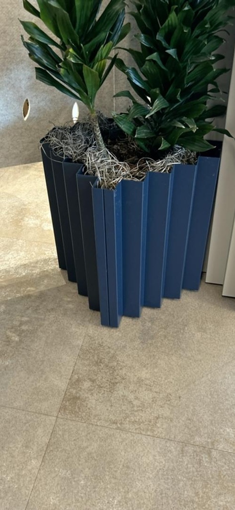 Small Blue Planter