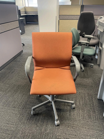 Orange Meeting Chair