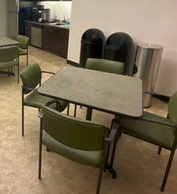 3’ Square Breakroom Tables