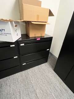 3 - DRAWER LATERAL FILE CABINETS