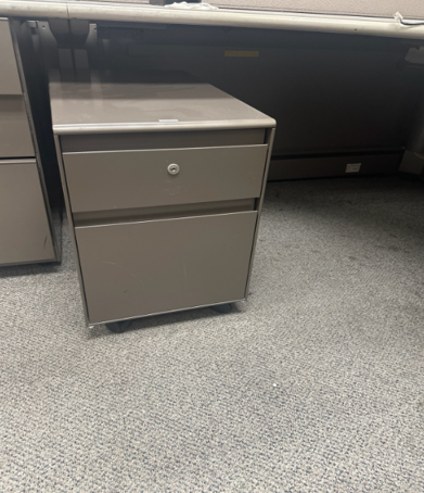 neutral gray mobile box file pedestal 18x22x24