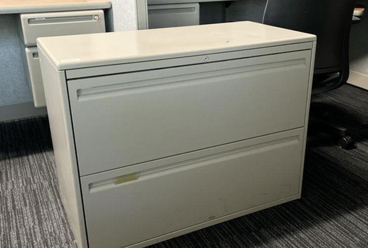 Lateral File Cabinet - 2 High