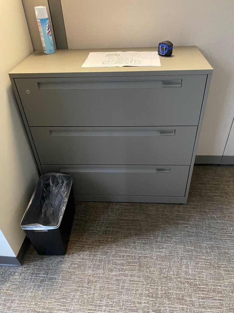 Steelcase 3-Drawer File Cabinet