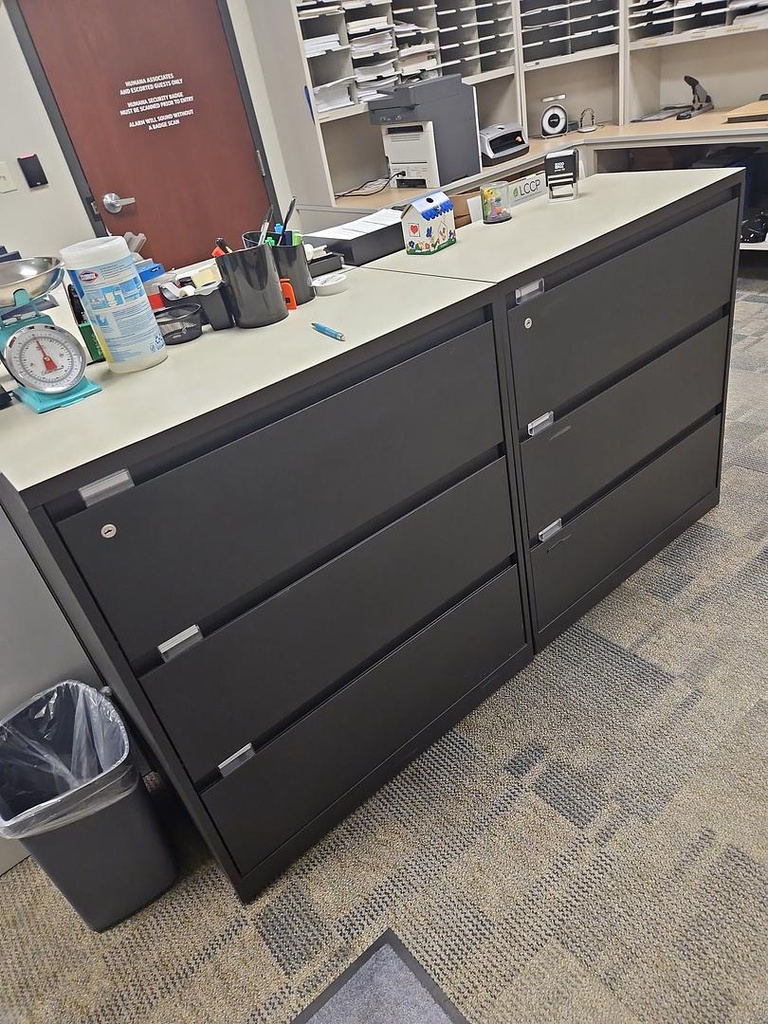 3-Drawer File Cabinet