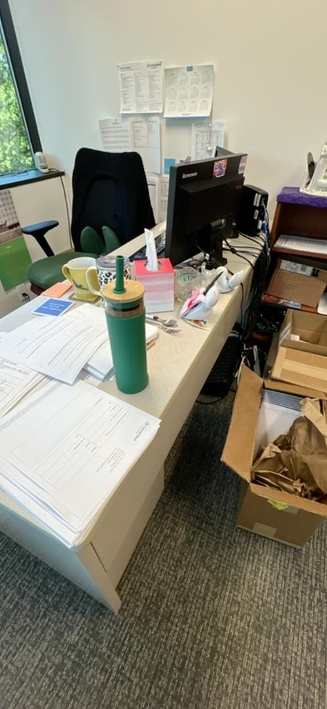 Desk 72” x 24”