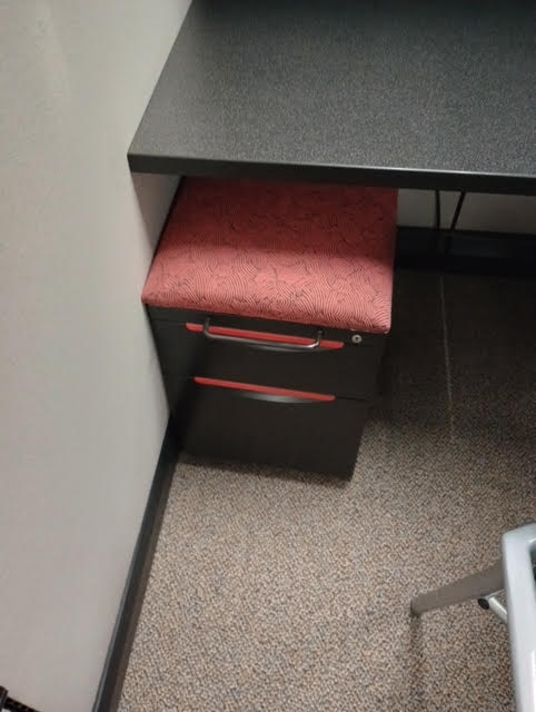 Mobile ped - black and red