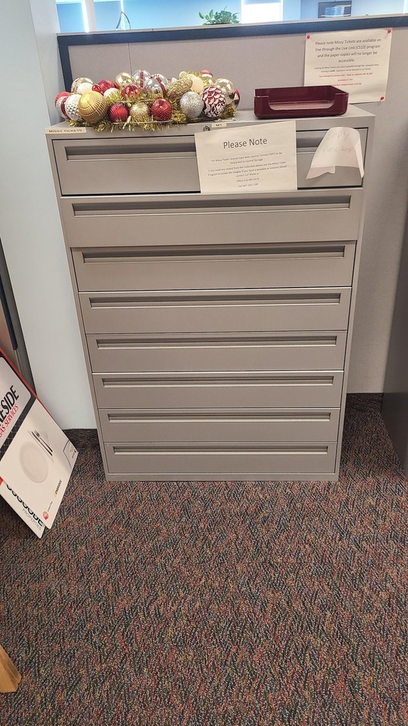 Eight-drawer cabinet