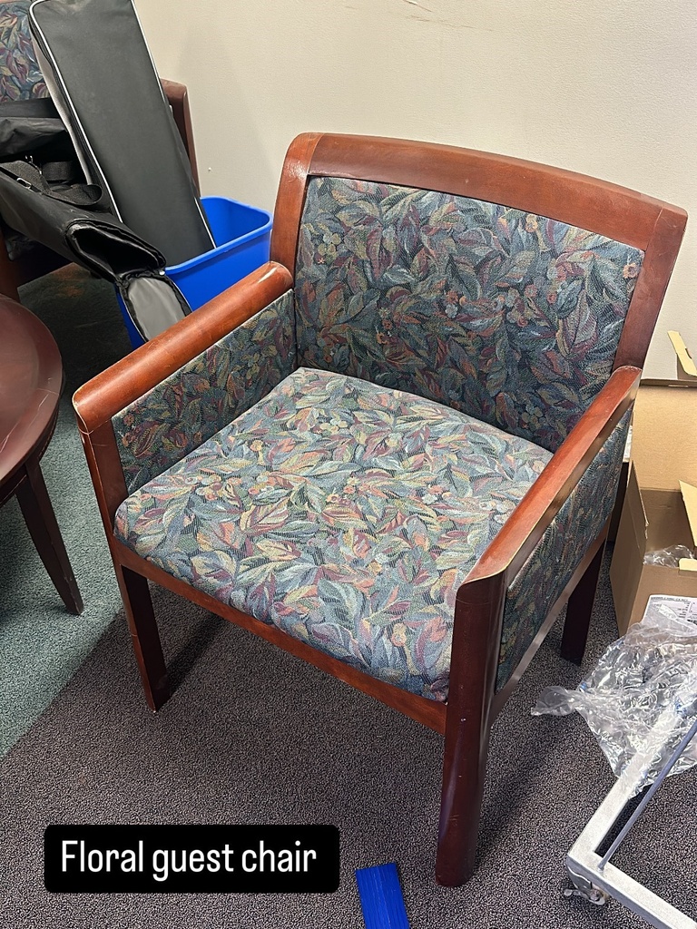 Floral Guest Chair