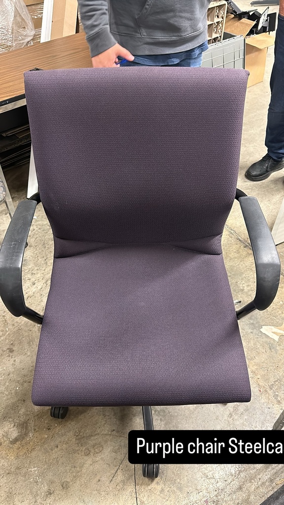 Steelcase Purple Chair