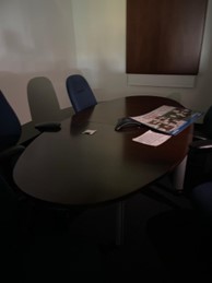 Oval Board Room Table