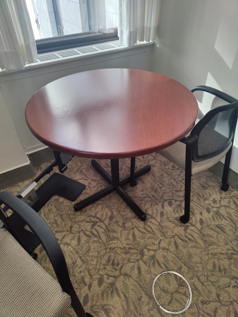 Haworth Round Wood Table 36"