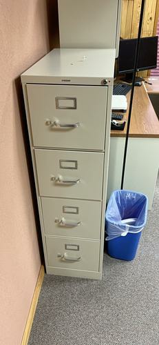 4-Drawer Vertical File Cabinet