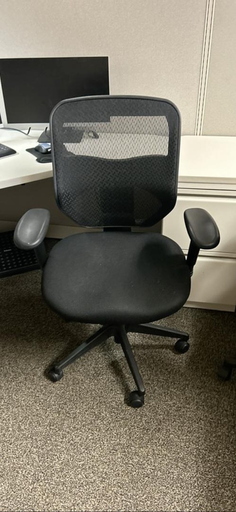 Black Mesh Task Chair 