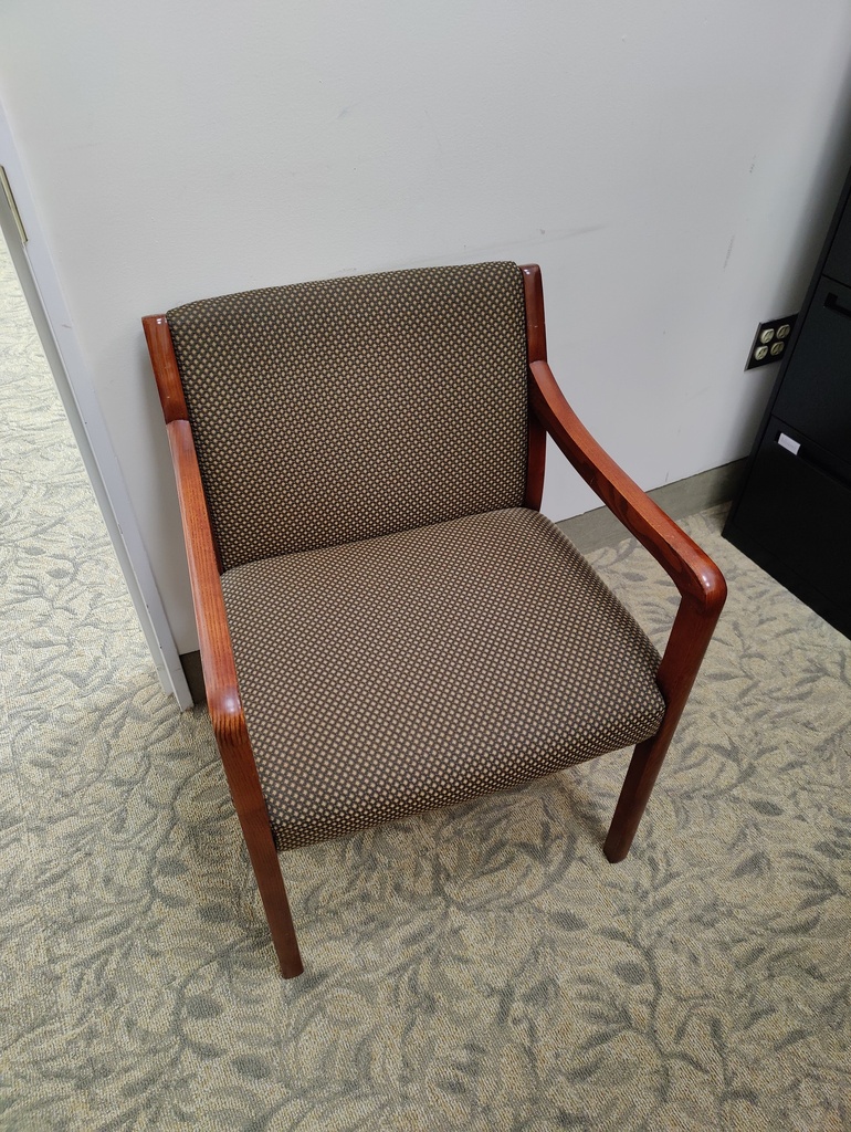 St Timothy Guest Chair Brown/Pattern