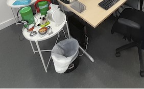 Small office bin