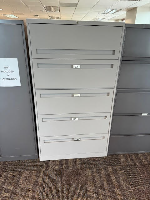 5 DRAWER WHITE