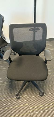 Black Keilhauer Mesh Back Task Chair