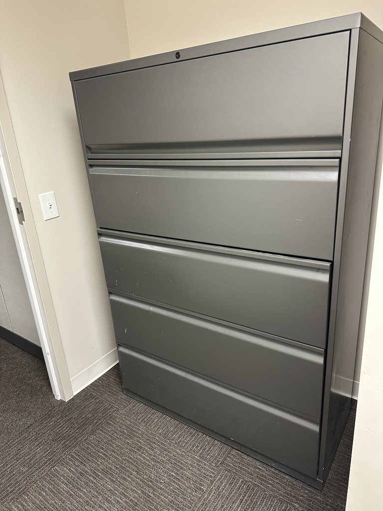 5-Drawer Filing (locked, no key)