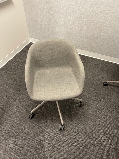 Grey Swivel Chair