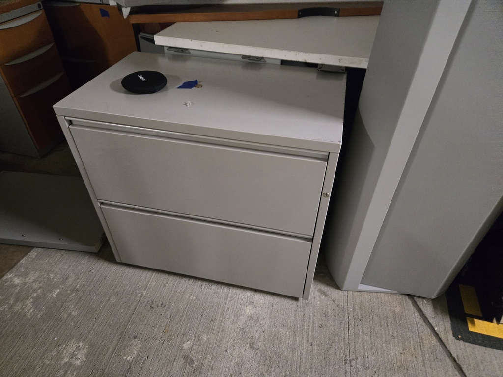 2-Drawer File Cabinet - Metal
