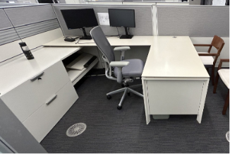 TL Station - 2H Cabinet with shelf side unit