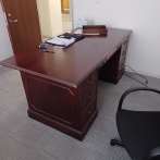 Desk w/ Peds (3'x6')