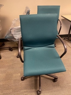 Task Chair Steel Case Protégé V Green (Qty: 17)