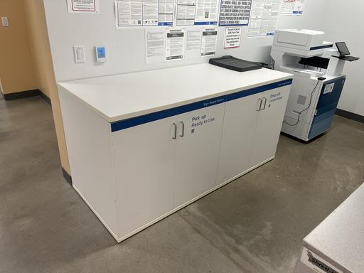 Copy / Print Credenza - 72", white