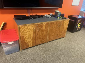 Miscellaneous - Media Credenza  wood