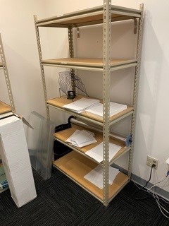 Metal Shelving  - 36wx19dx72t