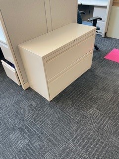 42' 2 drawer lateral file