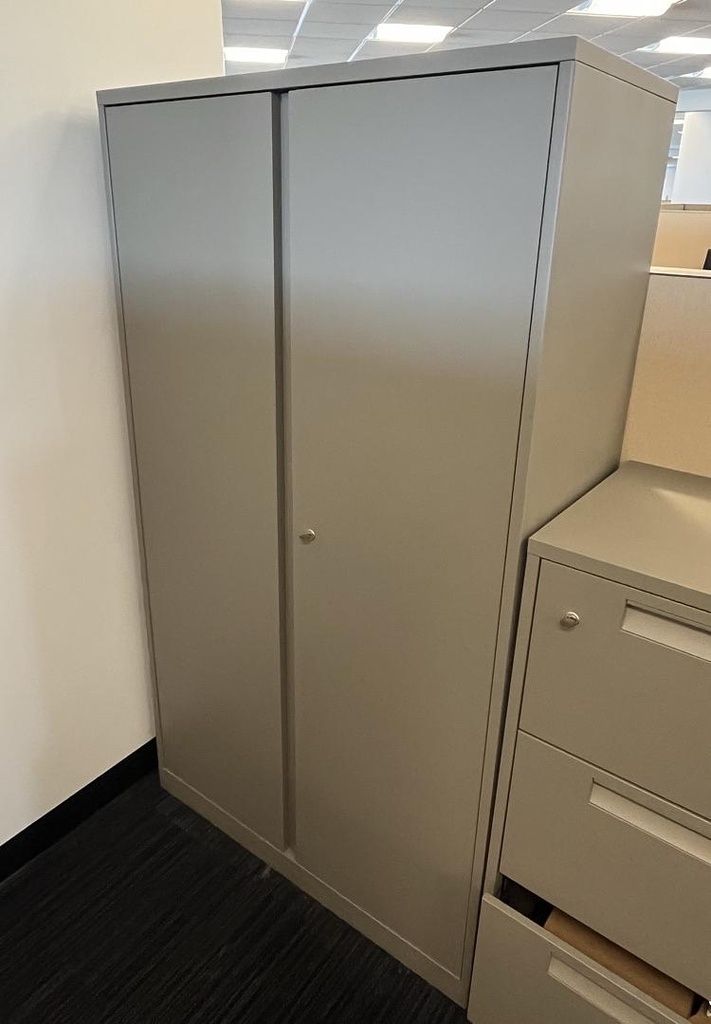 2 Door Storage Cabinet W 36, D 18, H 65