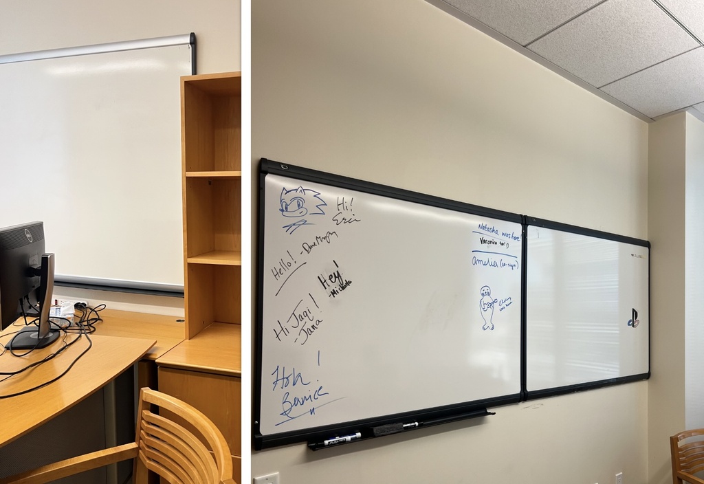 Whiteboards (various sizes)