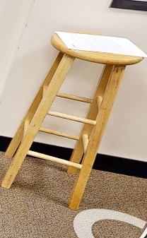 Wood Stool