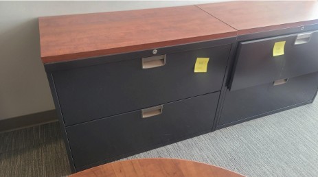 Black 2H Filing Cabinet
