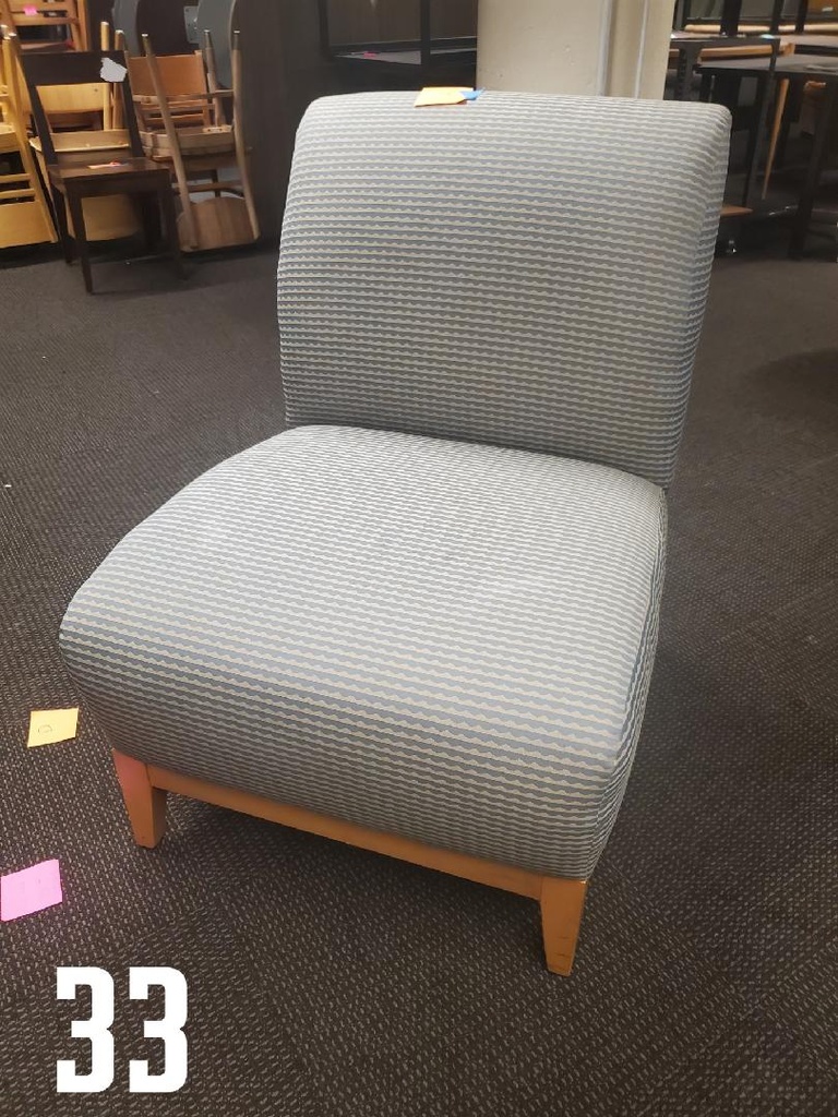 Green Side Cushion Chair