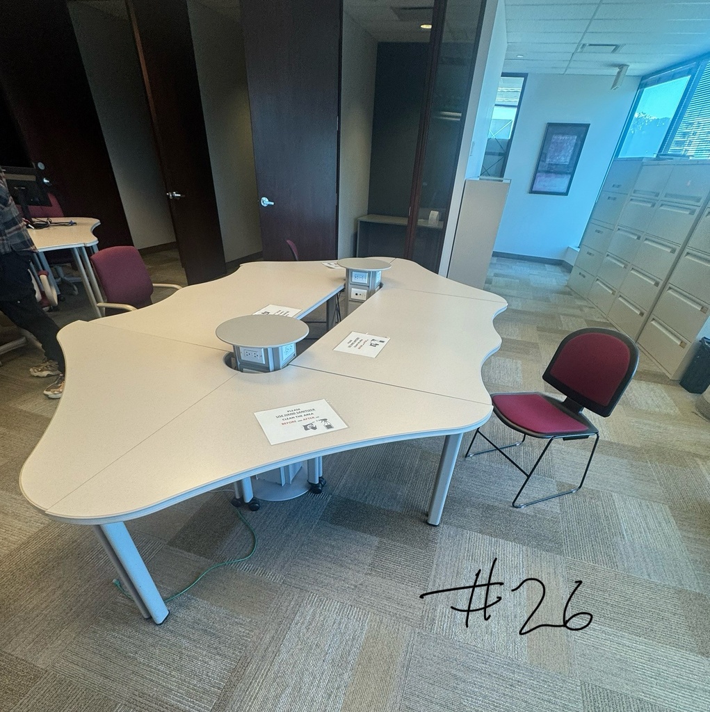 small section for meeting table
