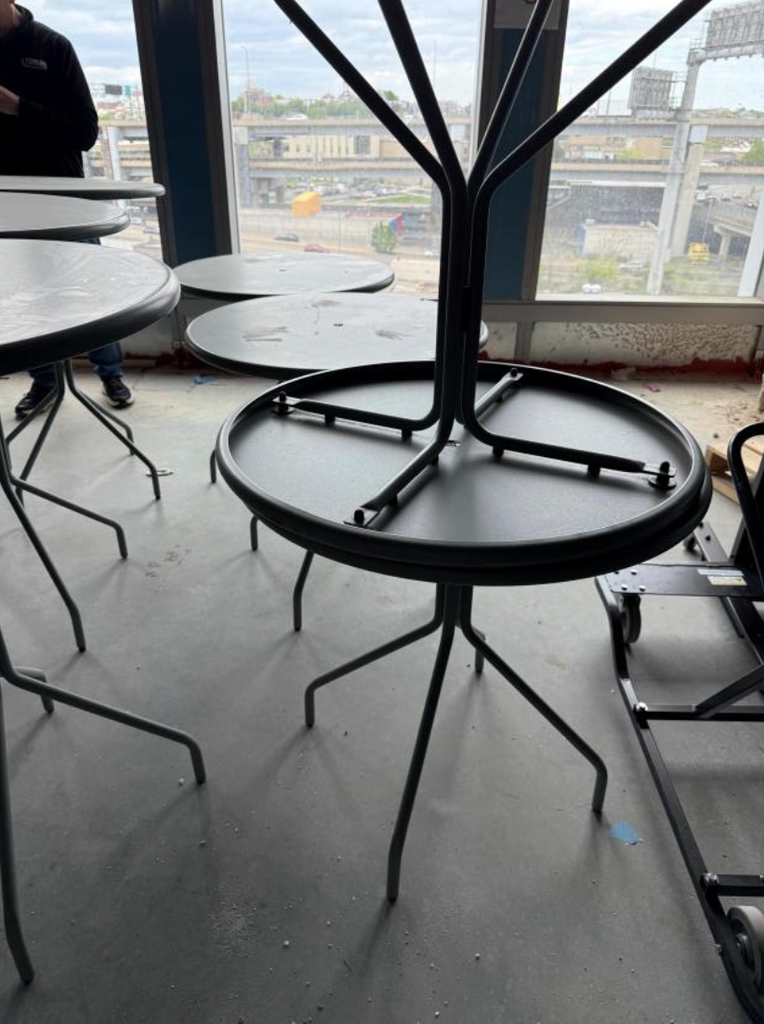 Grey Outdoor Low Table